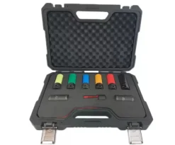 Zestaw nasadek udarowych Tesla, Ford (x2), Kia, Hyundai, Mercedes + przedłużka/ adapter