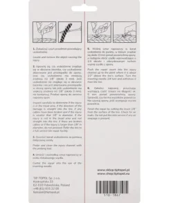Zestaw sznury 102 mm do naprawy opon w blistrze