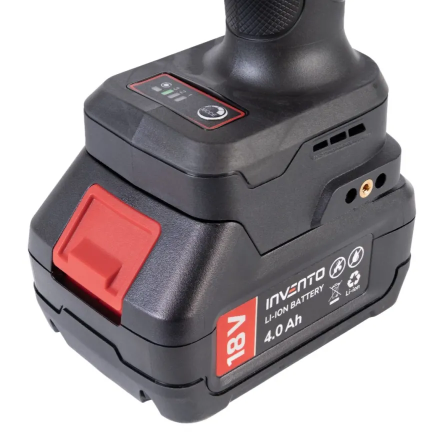 Zestaw udarowy INVENTO PXA63R + bateria 4Ah (x2) + PX22 1200 NM