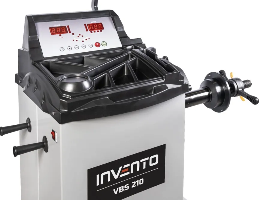 Zestaw warsztatowy montażownica Invento TCS 521 SA + wyważarka Invento VBS 210