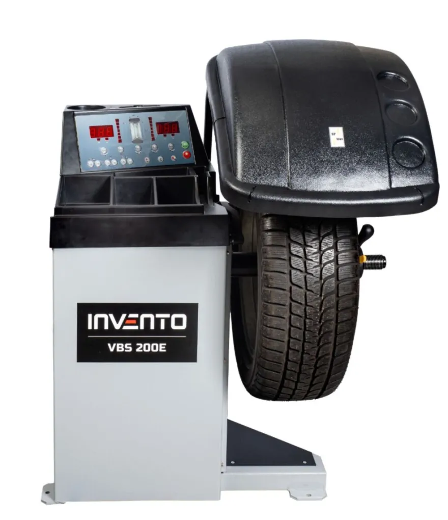 Zestaw warsztatowy wyważarka INVENTO VBS 200E + montażownica INVENTO TCS 521 SA