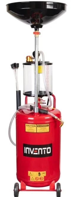 Zlewarko-wysysarka do oleju ze zbiornikiem kontrolnym, 80l