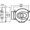 Zwijadło RECTUS zamknięte automatyczne 14.5x10 mm 15 mb gw. 3/8"